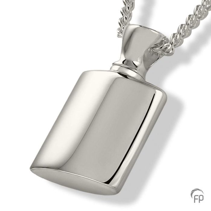 Small Bottle Cremation Pendant