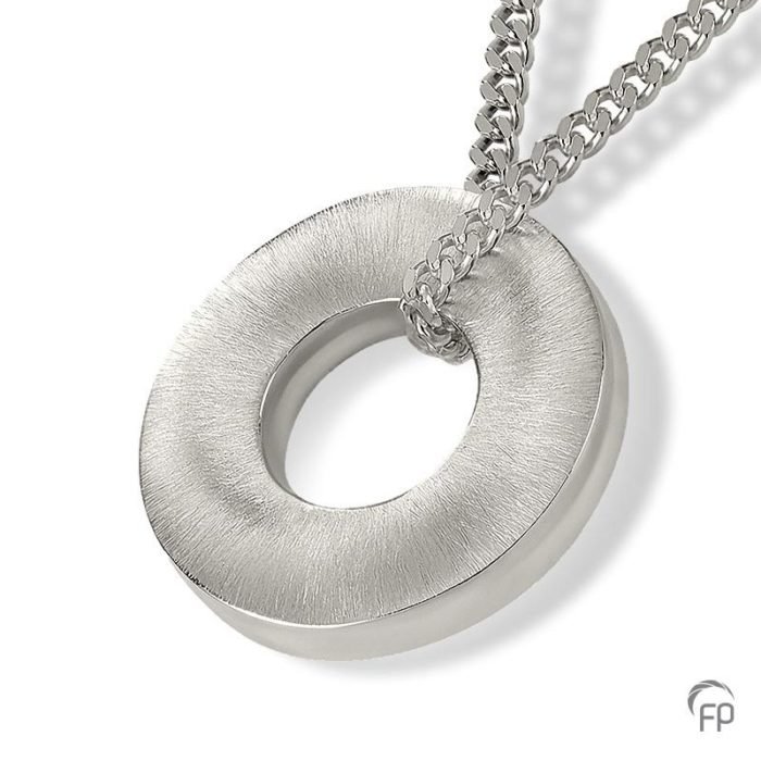 Textured Ring Cremation Pendant