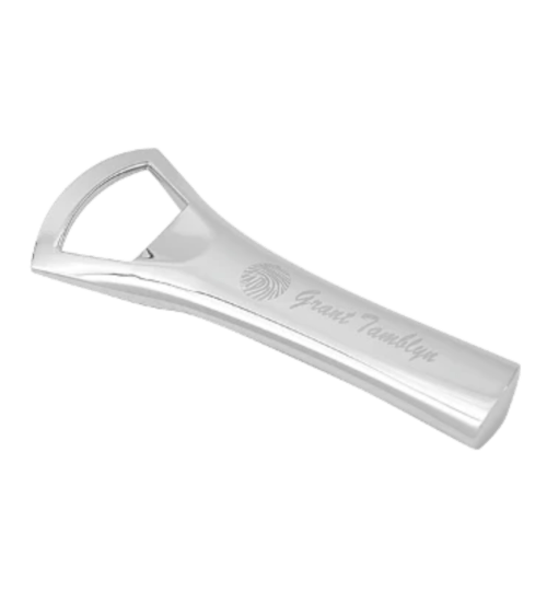 Engraved bottle opener