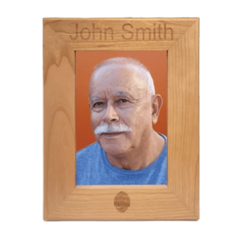 Wooden picture frame